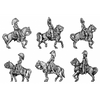 Six mounted marshals and generals (18mm)