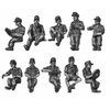 Seated figures for softskin and halftracks (20mm)