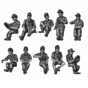 Seated figures for softskin and halftracks (20mm)