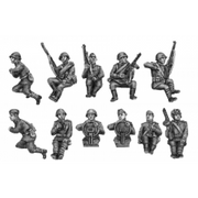 Drivers and crew for carriers, trucks, scout cars (20mm)