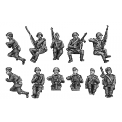 Drivers and crew for carriers, trucks, scout cars (20mm)