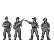 Panzer Jaeger crew, caps and shirtsleeves (20mm)