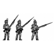 Flank Company, standing, port arms (18mm)