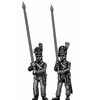 Ensign standing, bare pole (18mm)