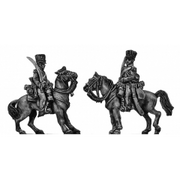 Light Dragoons at rest (18mm)