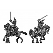 Heavy Dragoons charging (18mm)