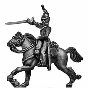 Heavy Dragoons officer (18mm)