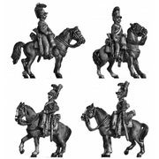 British Household Cavalry Troopers at rest (18mm)