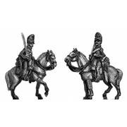 2nd Dragoons Scots Greys at rest covered bearskin (18mm)