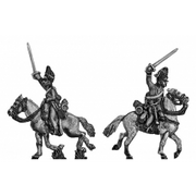 2nd Dragoons Scots Greys charging (18mm)