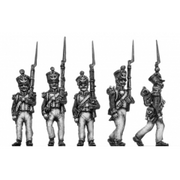Voltigeurs, marching (18mm)
