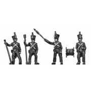 Foot Artillery crew, firing (18mm)