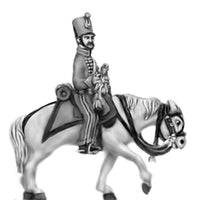 2eme Chasseurs a cheval de la garde trumpeter (18mm)