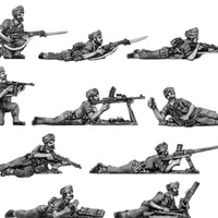 Sikh Infantry prone and kneeling (20mm)
