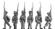 Prussian Grenadier, marching (18mm)