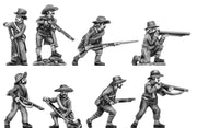 Spanish guerrillas skirmishing (18mm)