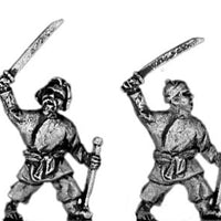 Swordsman with scabbard in left hand (15mm)
