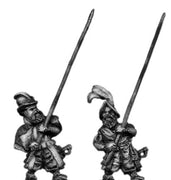 Landsknecht standard bearer 1550-90 (15mm)