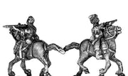 Zaporozhian/Ukrainian Cossack cavalry, firing arquebus (15mm)