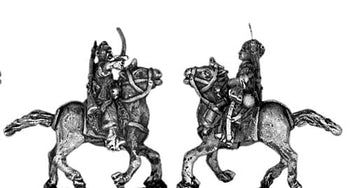 Zaporozhian/Ukrainian Cossack cavalry, with sword (15mm)