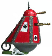 Hartleibepanzerhochrad - Hardlove's Armoured Penny Farthing with key (28mm)