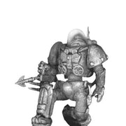 Impervious Suit with harpoon gun kneeling (28mm)