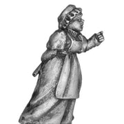 Anarchist Nanny in enticing pose, with pram (28mm)