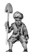 Pig Stoker with shovel (28mm)