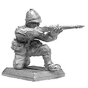 British infantryman kneeling firing (28mm)