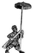 African parasol bearer - holding spare arquebus (15mm)