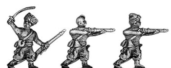 Don/Eastern musketeer, bare chested (15mm)