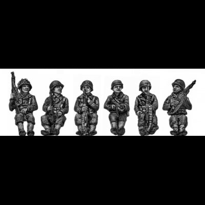 Armoured infantry seated set 2 (20mm)