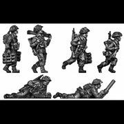 2-inch mortar teams moving and firing (20mm)