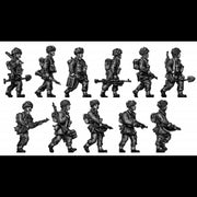 Airborne squad walking (20mm)