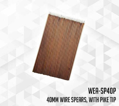 40mm Wire Spears, with pike tip (x30)