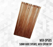50mm Wire Spears, with spear tip (x30)