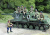 Seated Soviet Tank crew - Set 2 (20mm)