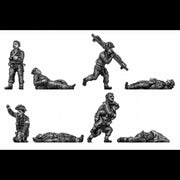 British medical orderlies and casualties (20mm)